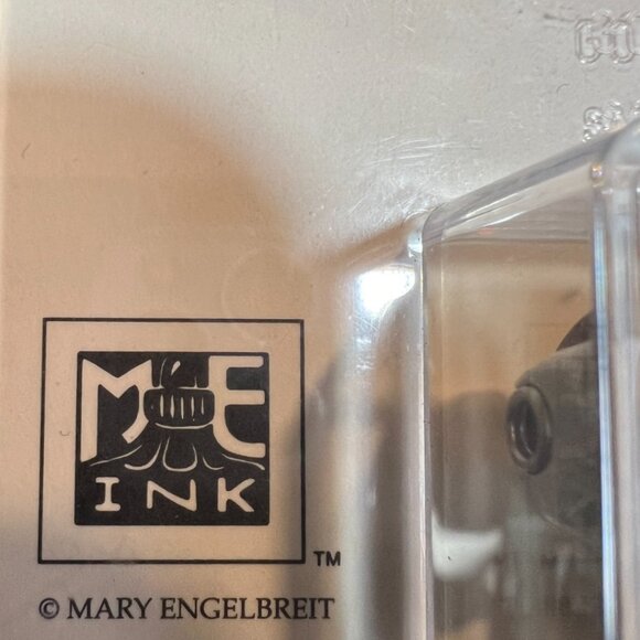 Vtg 1980s MARY ENGELBREIT Acrylic MUSICAL Picture Frame w Happy Birthday Card - Picture 8 of 16